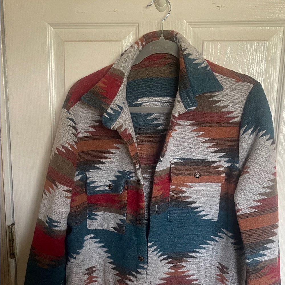 Southwestern Patterned Jacket